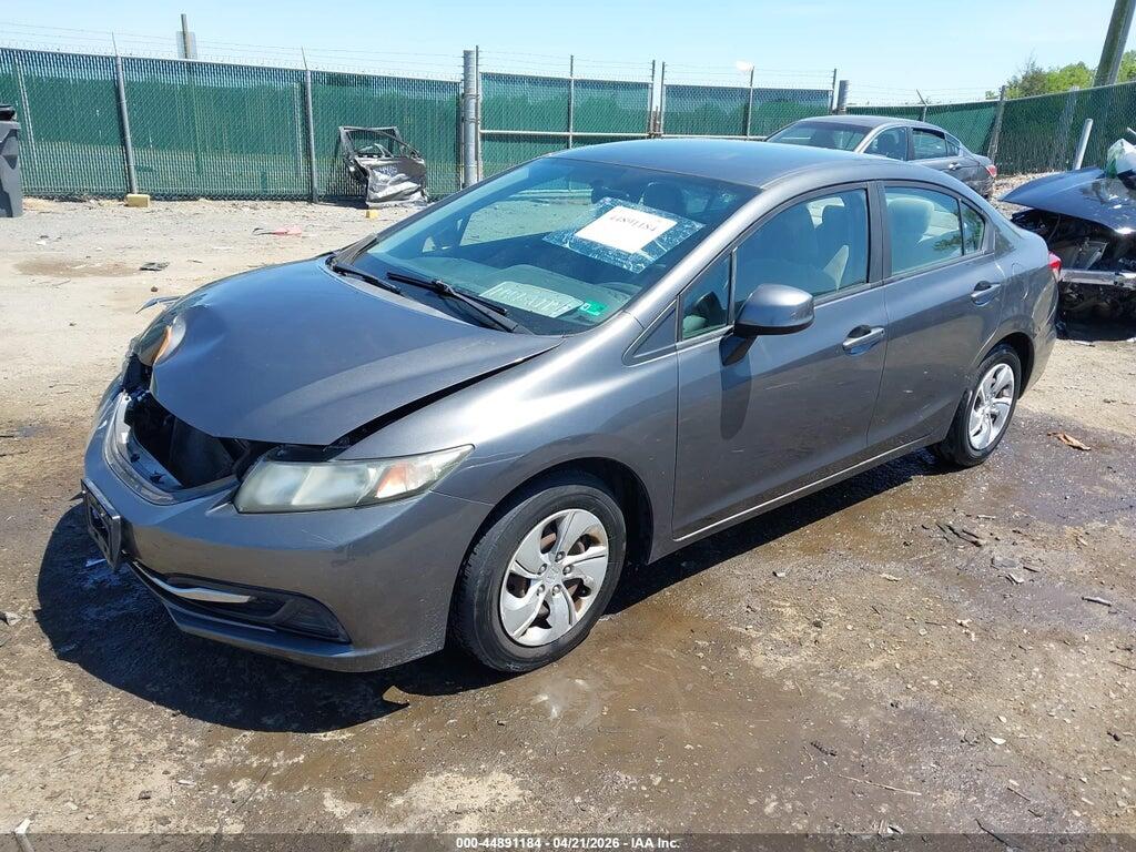 2HGFB2F51DH534663 2013 HONDA CIVIC photo no. 2