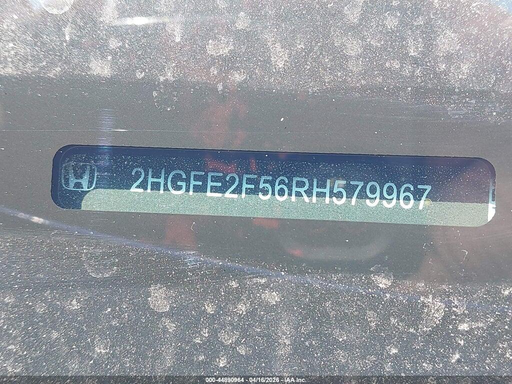 2HGFE2F56RH579967 2024 HONDA CIVIC photo no. 9
