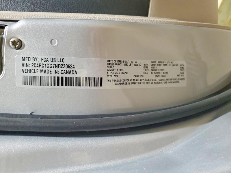 2022 CHRYSLER PACIFICA LIMITED — Фото 13 из 13
