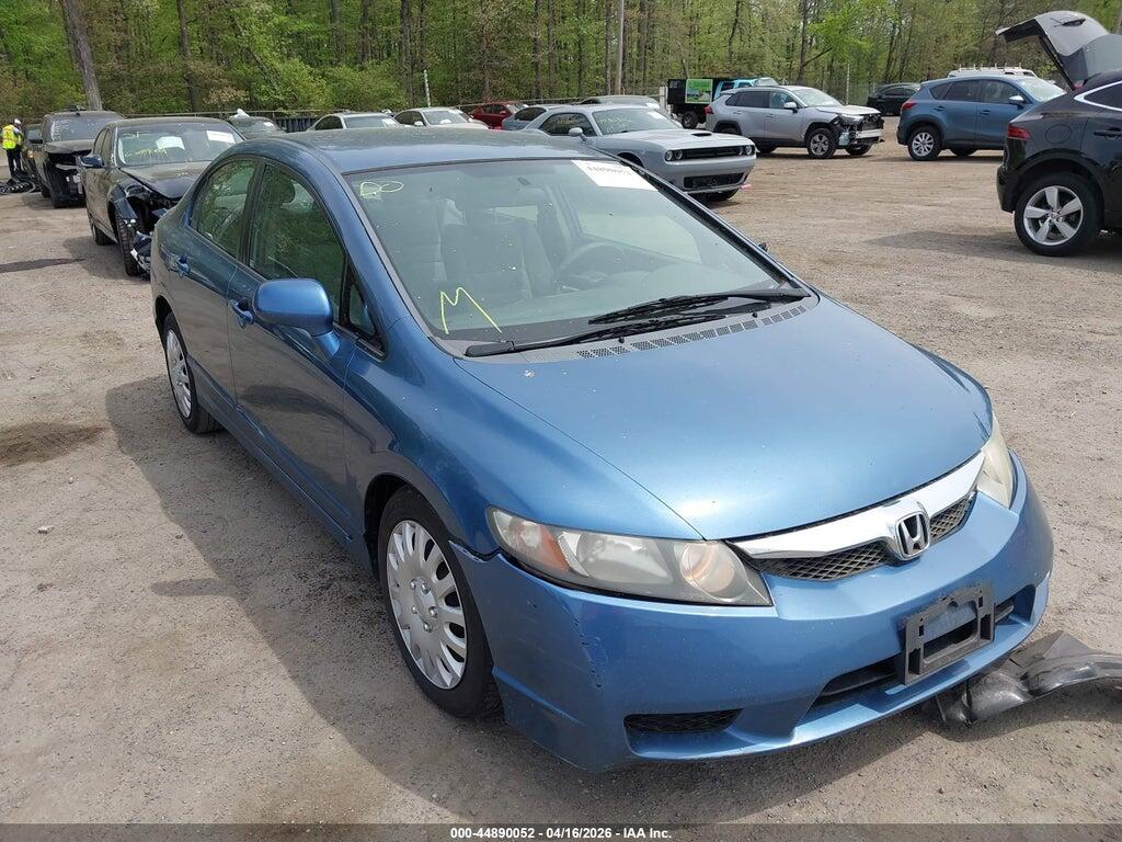 2HGFA1F56AH304285 2010 HONDA CIVIC photo no. 1