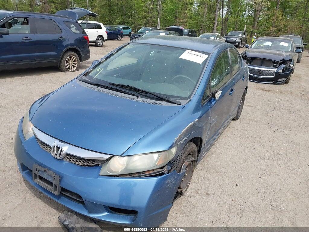 2HGFA1F56AH304285 2010 HONDA CIVIC photo no. 2