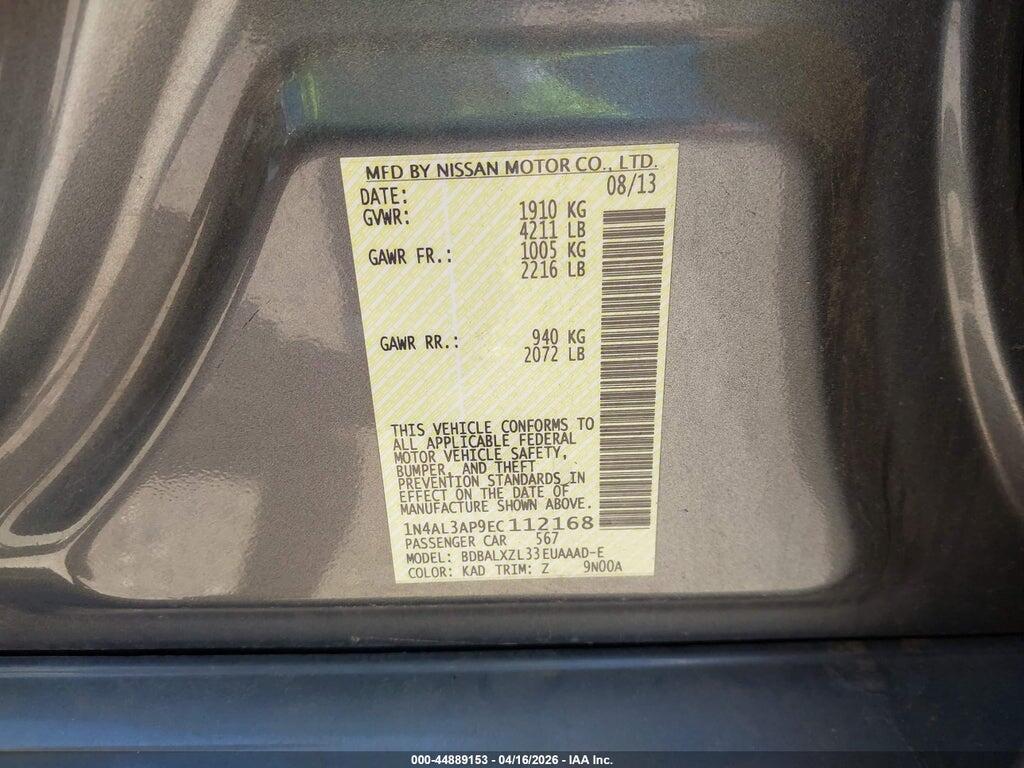 1N4AL3AP9EC112168 2014 NISSAN ALTIMA photo no. 9