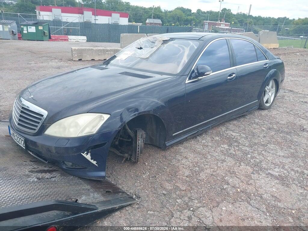 WDDNG86X37A142518 2007 MERCEDES-BENZ S 550 photo no. 2