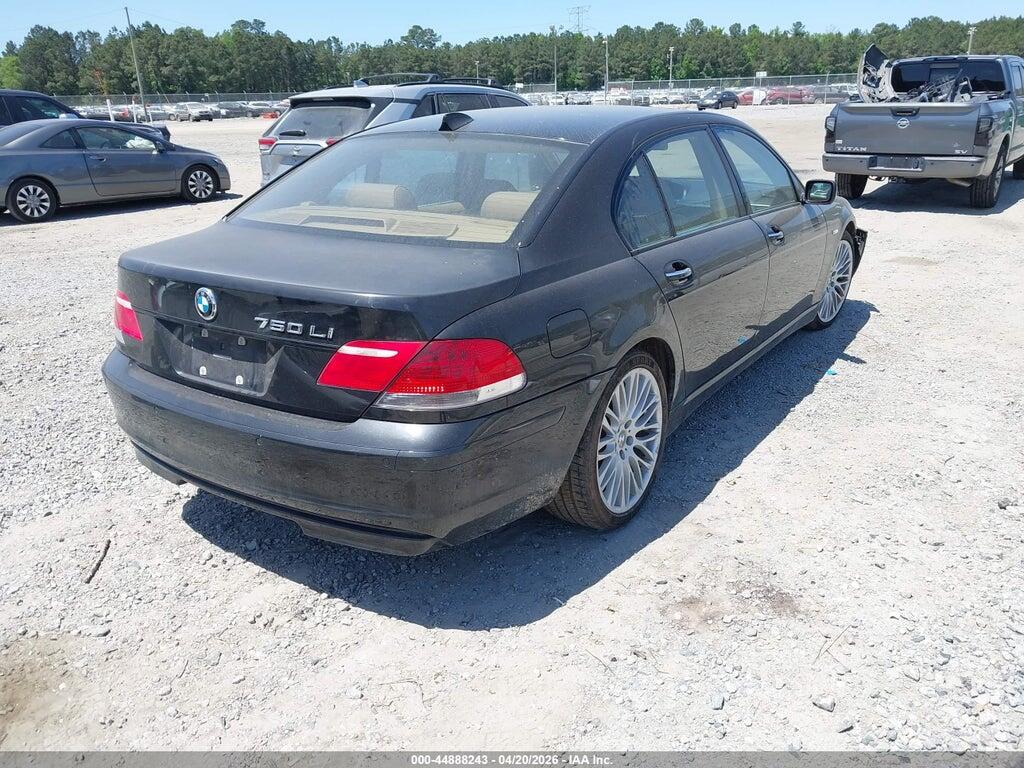 WBAHN83557DT75795 2007 BMW 750LI photo no. 4