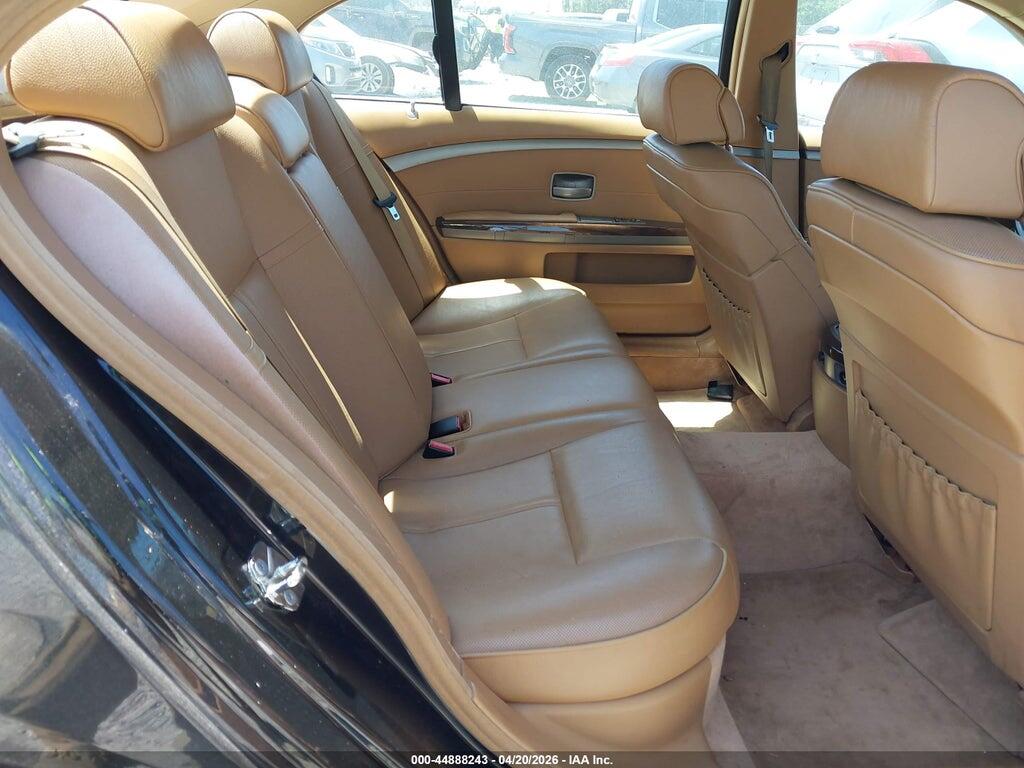 WBAHN83557DT75795 2007 BMW 750LI photo no. 8