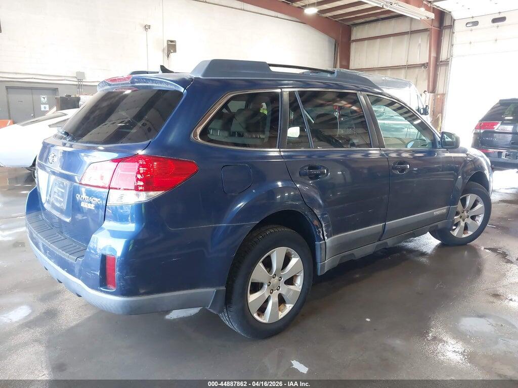 4S4BRBKC4B3324972 2011 SUBARU OUTBACK photo no. 4