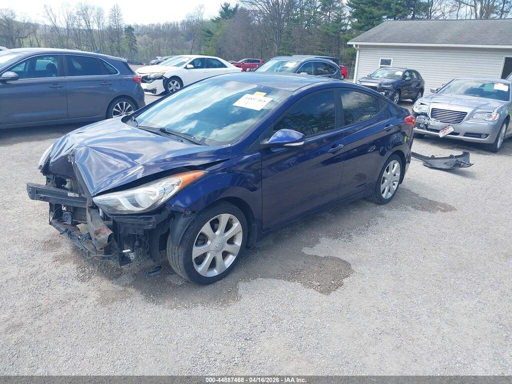 5NPDH4AE7DH270766 2013 HYUNDAI ELANTRA photo no. 2