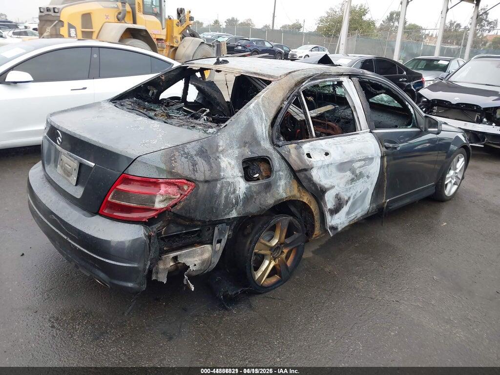 WDDGF5EBXBA499803 2011 MERCEDES-BENZ C 300 photo no. 4