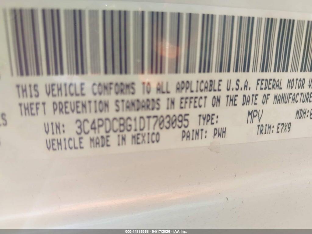 3C4PDCBG1DT703095 2013 DODGE JOURNEY photo no. 9