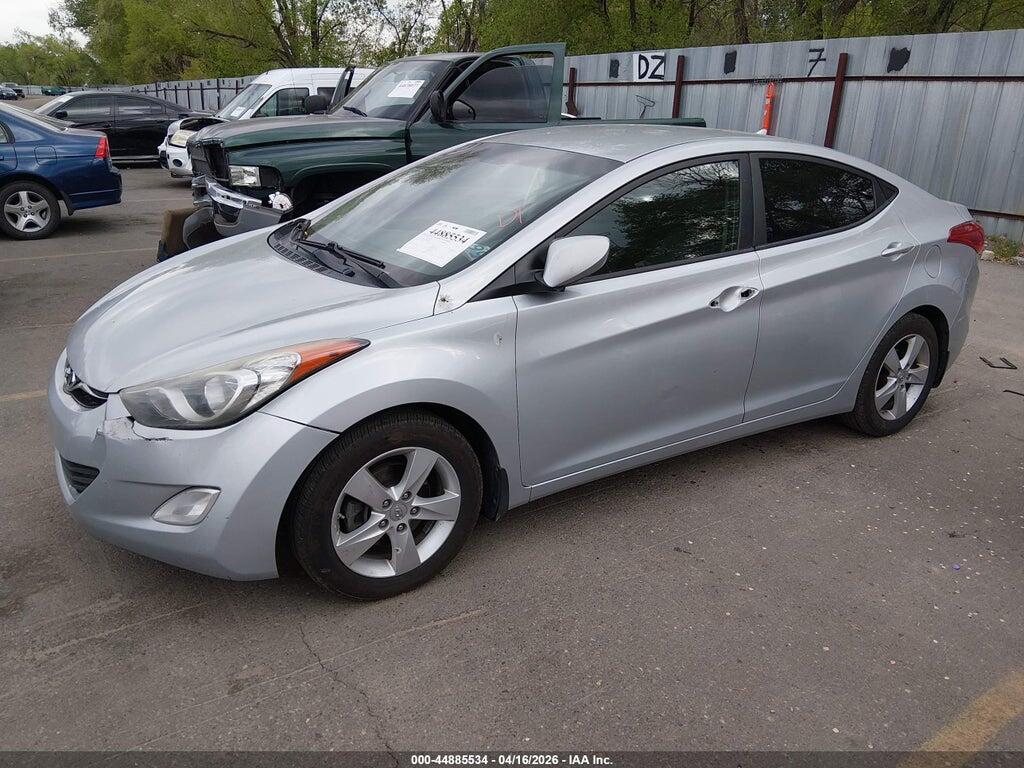5NPDH4AE9DH165047 2013 HYUNDAI ELANTRA photo no. 2