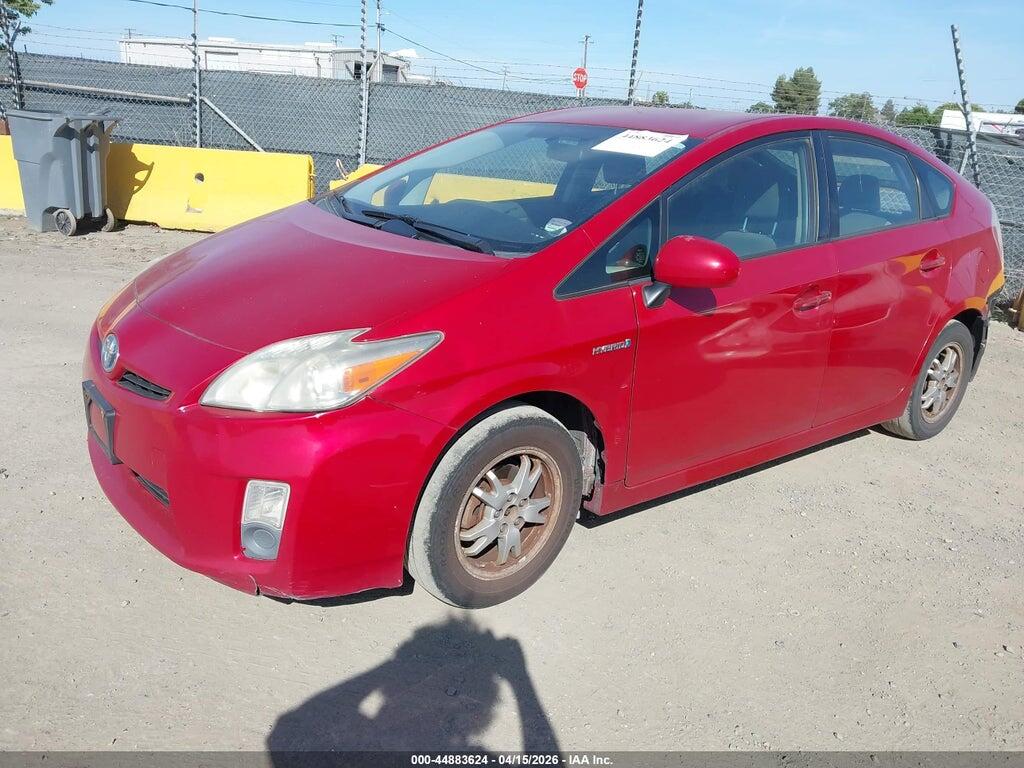 JTDKN3DU2A0027176 2010 TOYOTA PRIUS photo no. 2