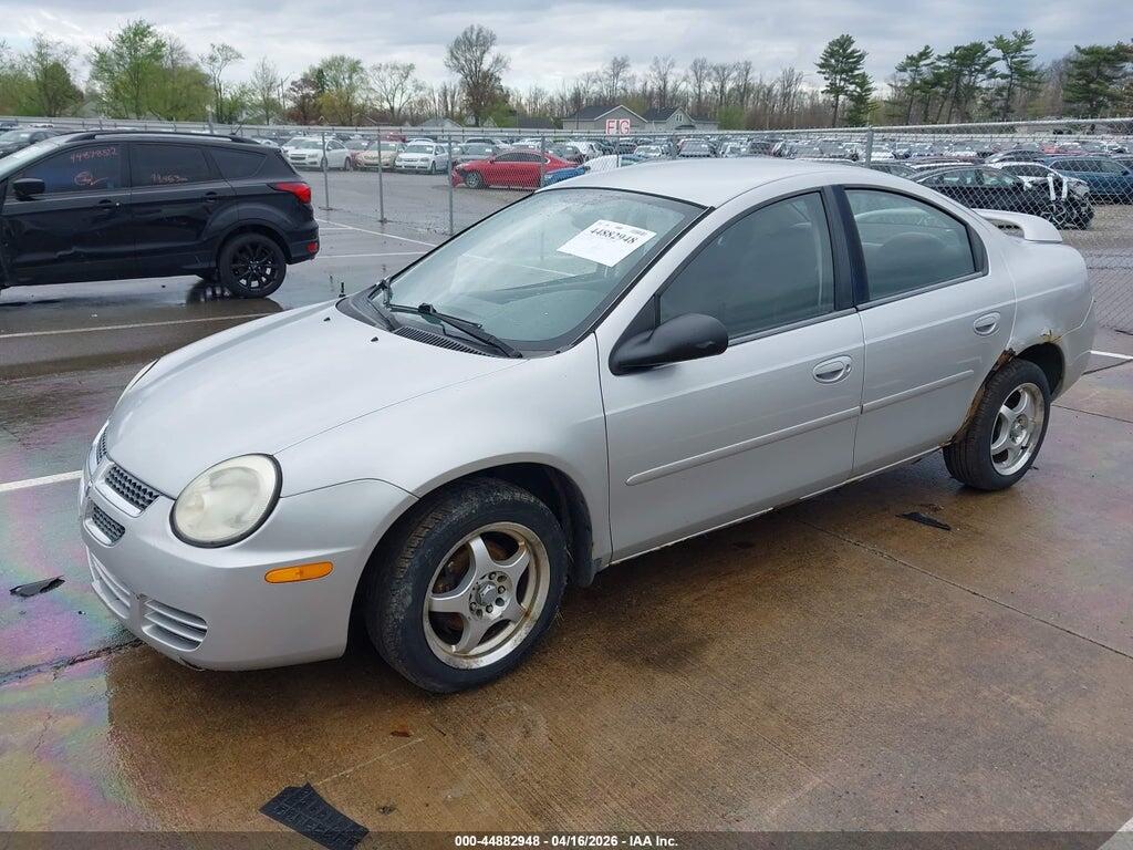 1B3ES56C05D264867 2005 DODGE NEON photo no. 2