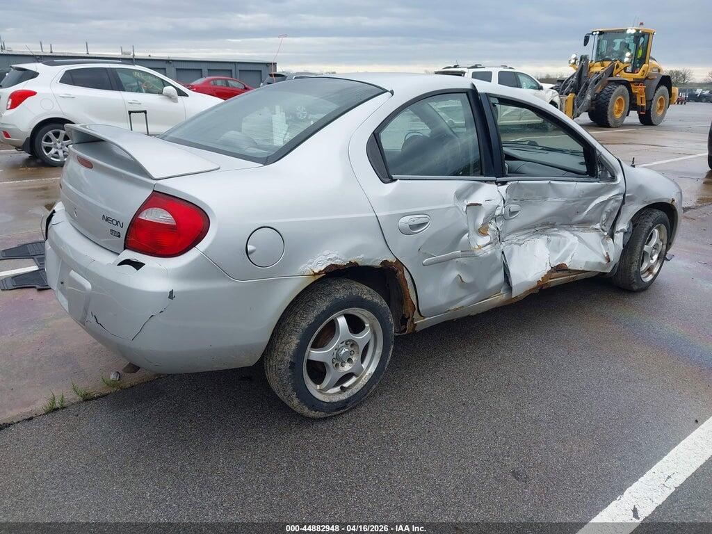 1B3ES56C05D264867 2005 DODGE NEON photo no. 4