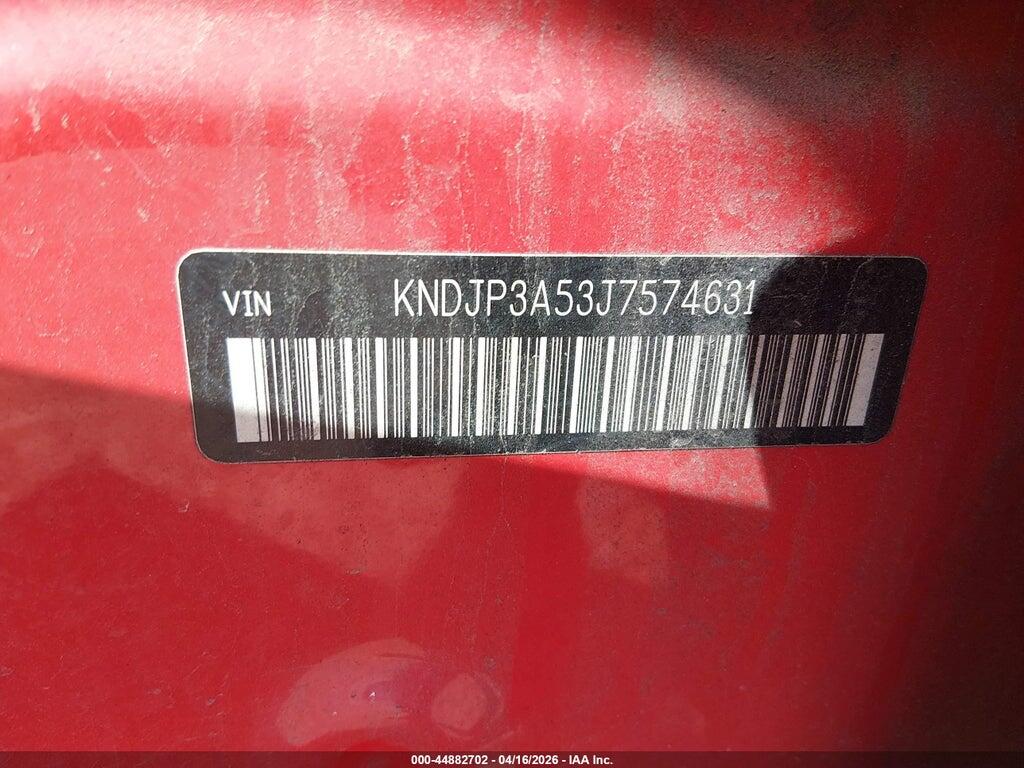KNDJP3A53J7574631 2018 KIA SOUL photo no. 9