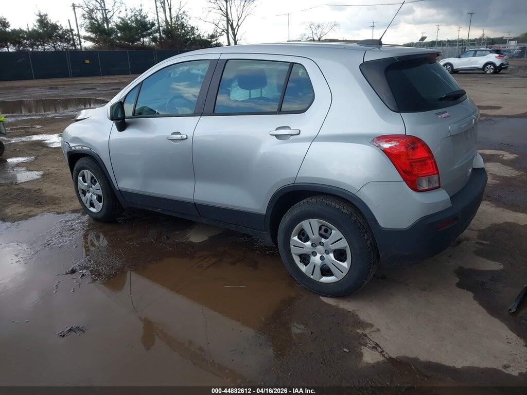 KL7CJKSB2FB146270 2015 CHEVROLET TRAX photo no. 3
