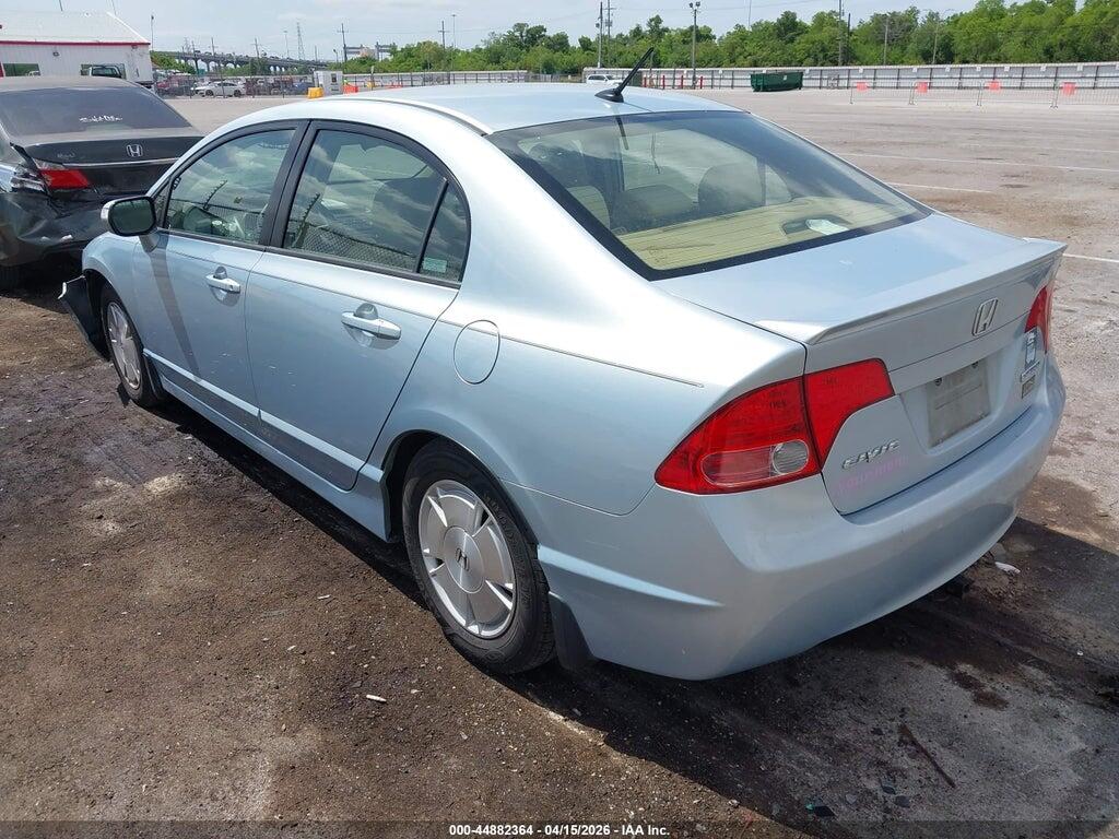 JHMFA36238S011154 2008 HONDA CIVIC HYBRID photo no. 3