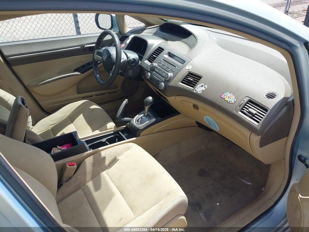 JHMFA36238S011154 2008 HONDA CIVIC HYBRID photo no. 5