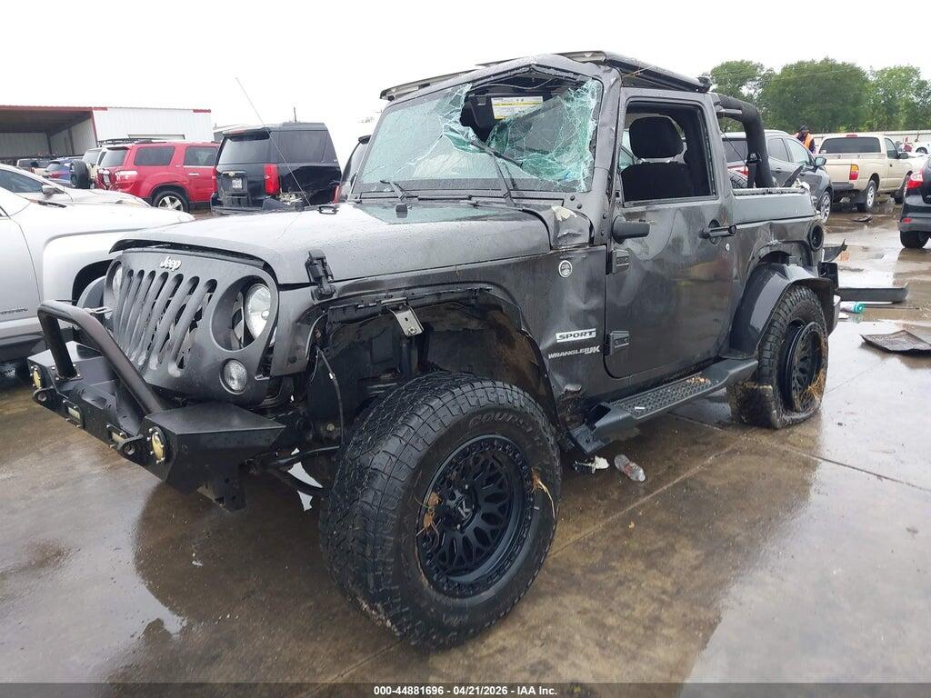 1C4AJWAG9JL824336 2018 JEEP WRANGLER JK photo no. 2