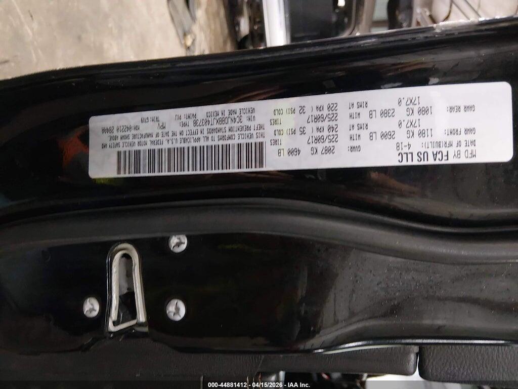 3C4NJDBBXJT403738 2018 JEEP COMPASS photo no. 9
