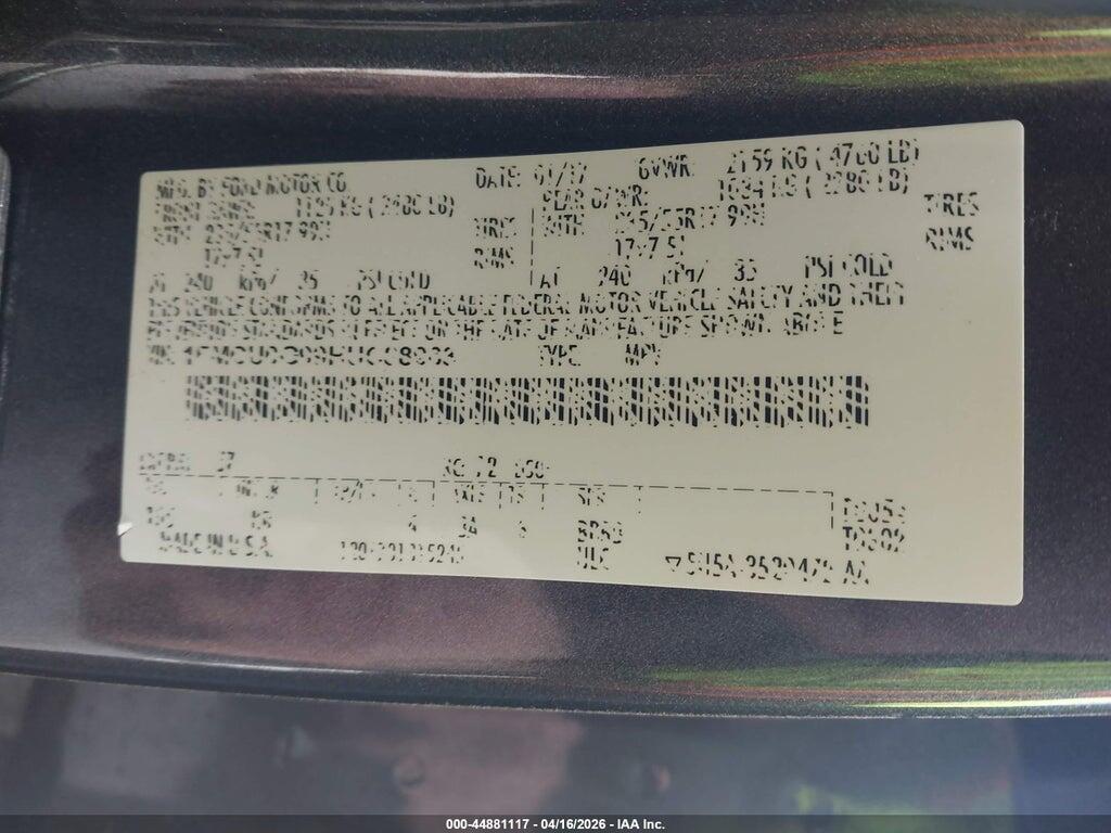 1FMCU0G99HUC88963 2017 FORD ESCAPE photo no. 9