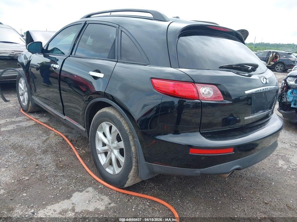 JNRAS08W96X204819 2006 INFINITI FX35 photo no. 3