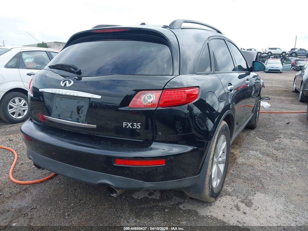 JNRAS08W96X204819 2006 INFINITI FX35 photo no. 4