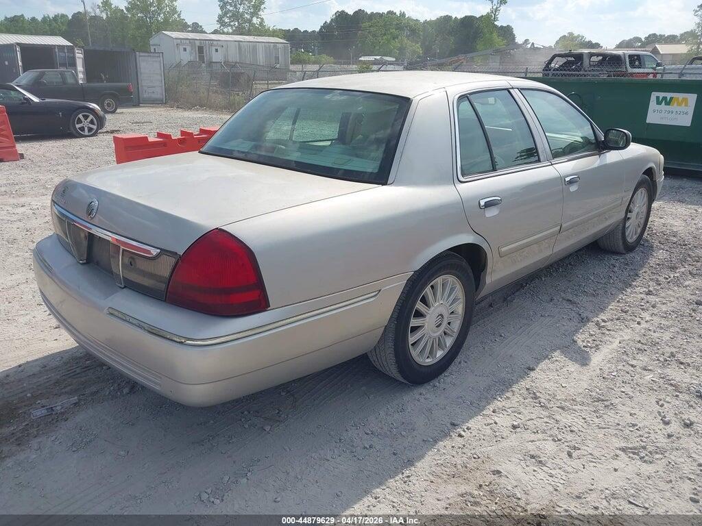 2MEHM75V09X615763 2009 MERCURY GRAND MARQUIS photo no. 4