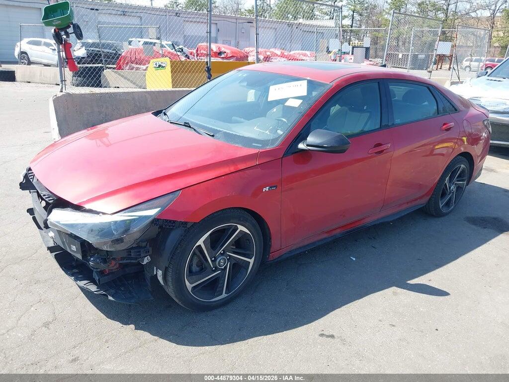 KMHLR4AF4NU227362 2022 HYUNDAI ELANTRA photo no. 2