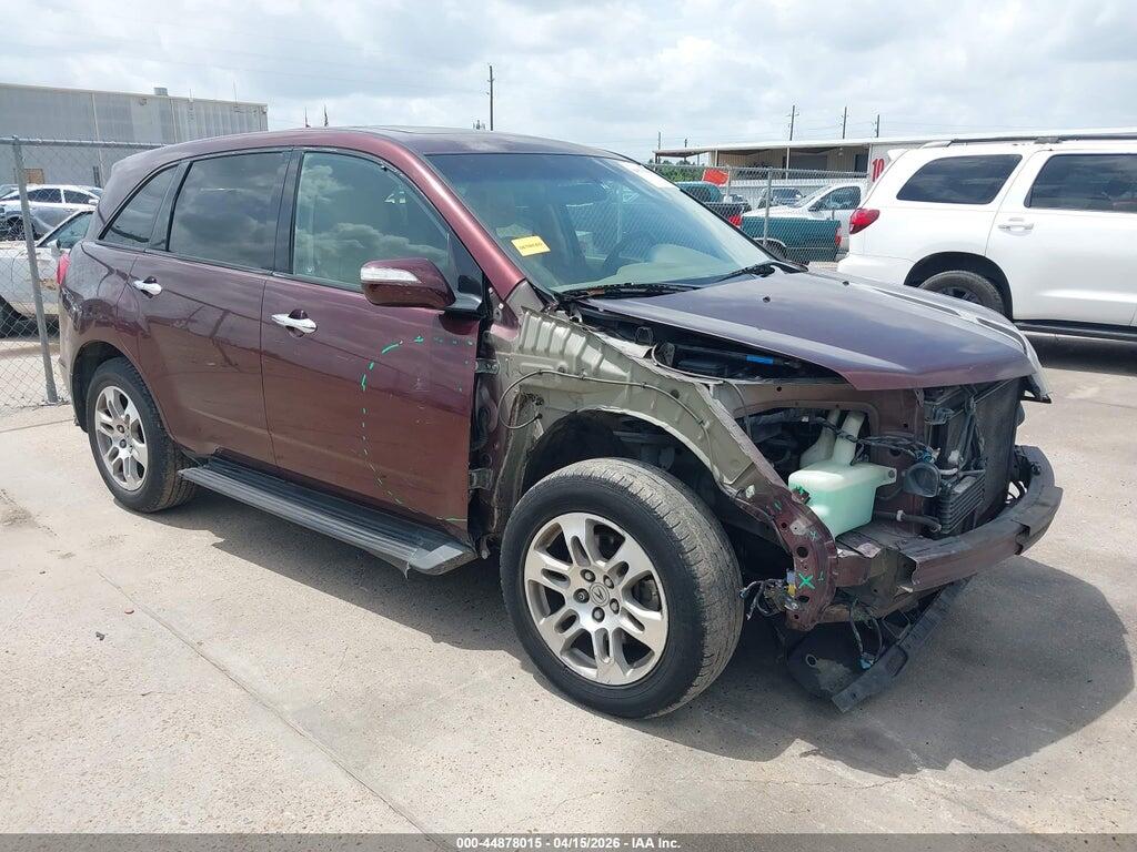 2HNYD28287H515711 2007 ACURA MDX photo no. 1