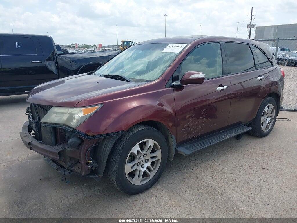 2HNYD28287H515711 2007 ACURA MDX photo no. 2