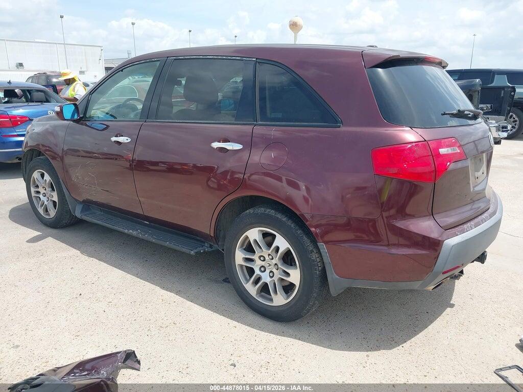 2HNYD28287H515711 2007 ACURA MDX photo no. 3