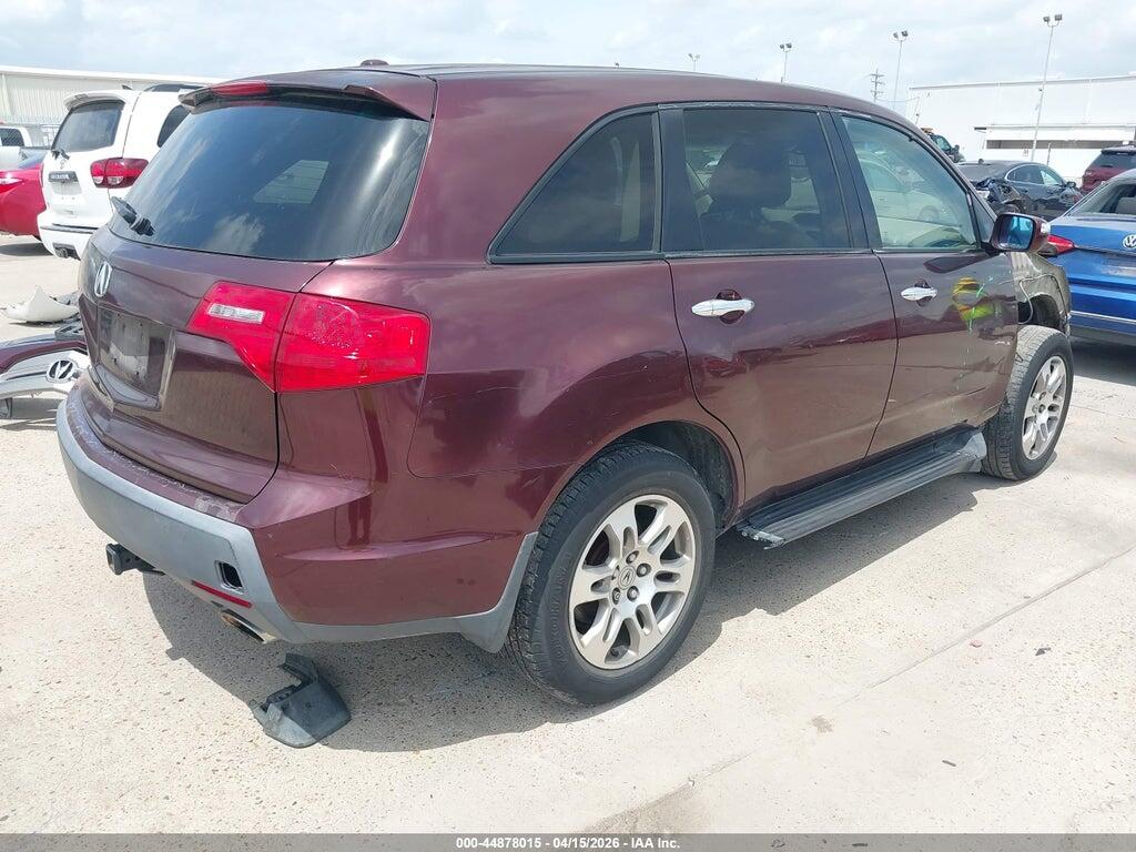 2HNYD28287H515711 2007 ACURA MDX photo no. 4