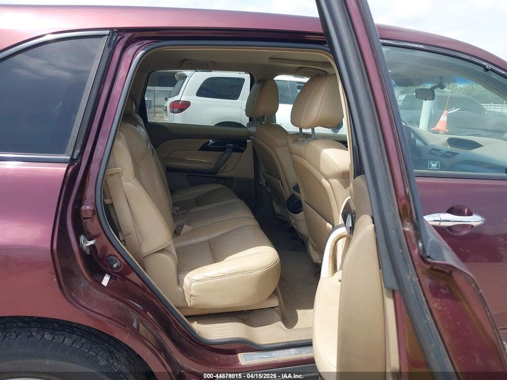 2HNYD28287H515711 2007 ACURA MDX photo no. 8