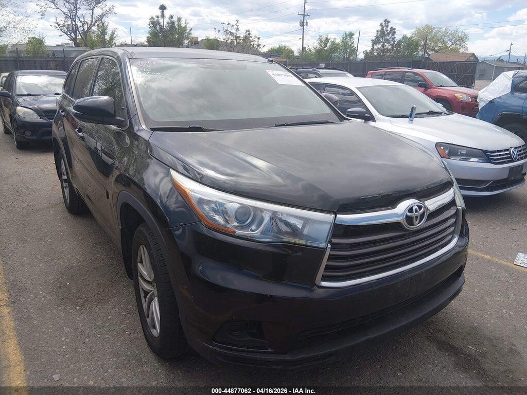 5TDBKRFH3FS181279 2015 TOYOTA HIGHLANDER photo no. 1