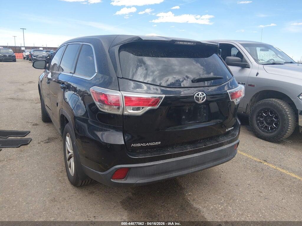 5TDBKRFH3FS181279 2015 TOYOTA HIGHLANDER photo no. 3