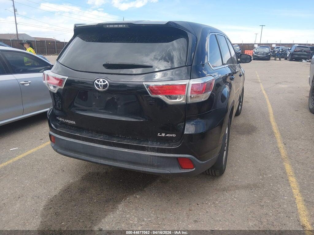 5TDBKRFH3FS181279 2015 TOYOTA HIGHLANDER photo no. 4