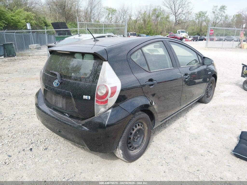 JTDKDTB38D1534384 2013 TOYOTA PRIUS C photo no. 4