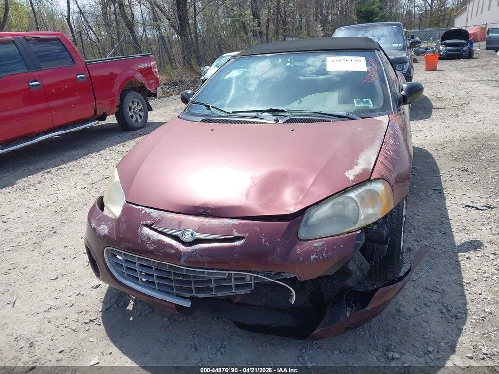 1C3EL55U91N622613 2001 CHRYSLER SEBRING photo no. 12