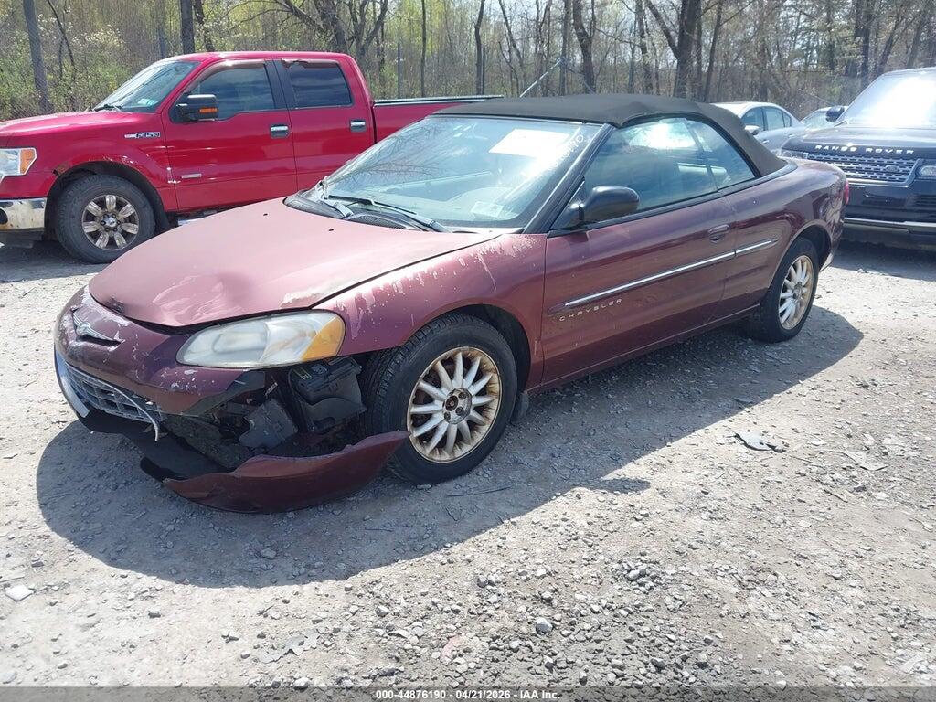 1C3EL55U91N622613 2001 CHRYSLER SEBRING photo no. 2