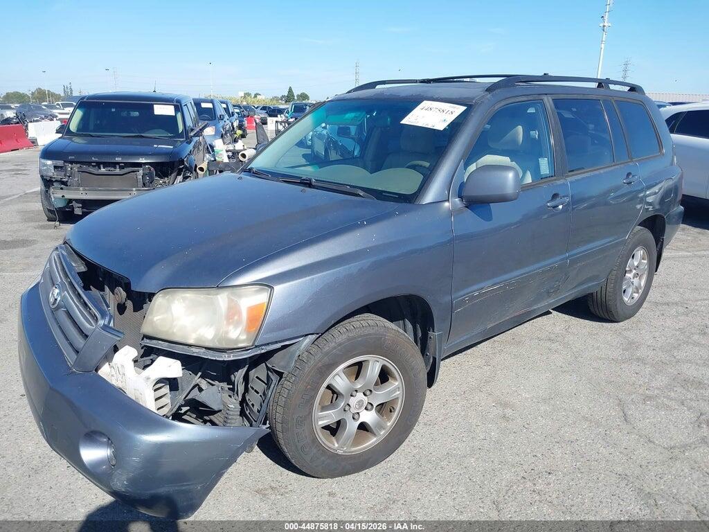 JTEDP21A050060489 2005 TOYOTA HIGHLANDER photo no. 2