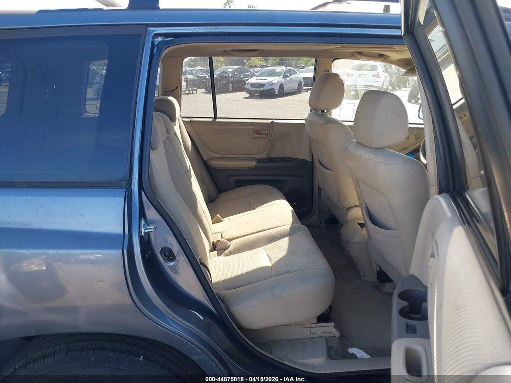 JTEDP21A050060489 2005 TOYOTA HIGHLANDER photo no. 8