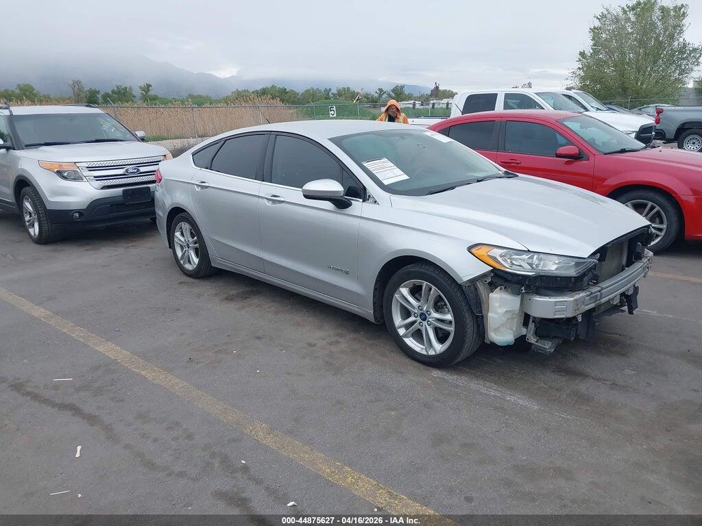 3FA6P0LU1JR255378 2018 FORD FUSION HYBRID photo no. 1