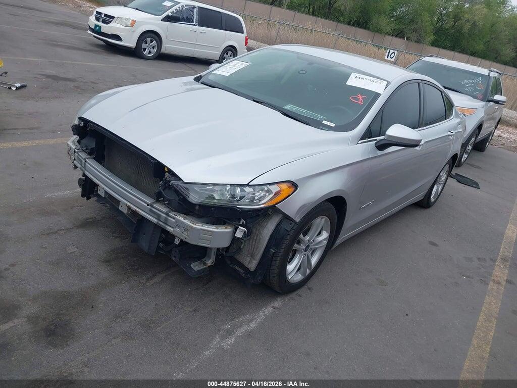 3FA6P0LU1JR255378 2018 FORD FUSION HYBRID photo no. 2