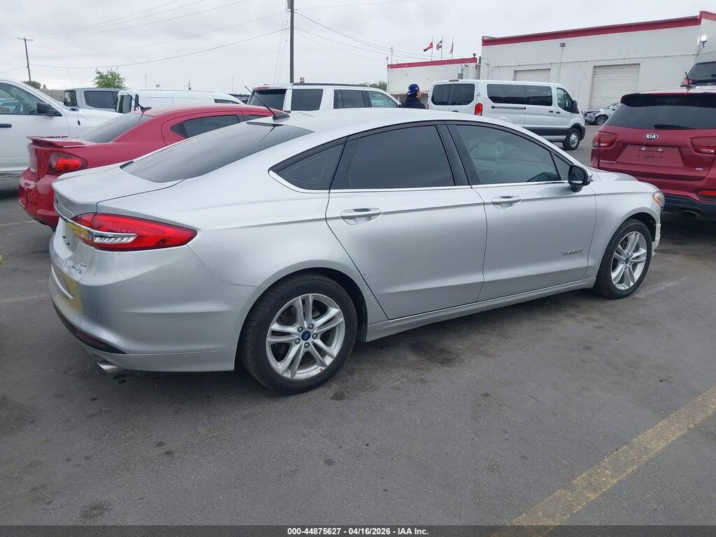 3FA6P0LU1JR255378 2018 FORD FUSION HYBRID photo no. 4