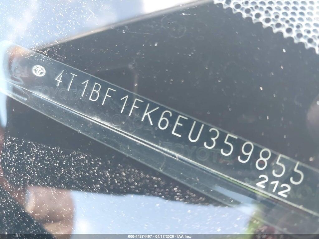 4T1BF1FK6EU359855 2014 TOYOTA CAMRY photo no. 9