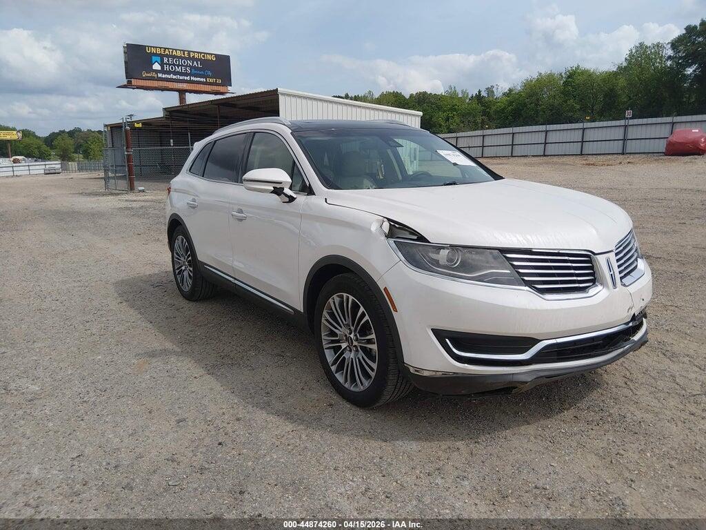 2LMTJ6LR8GBL21879 2016 LINCOLN MKX photo no. 1