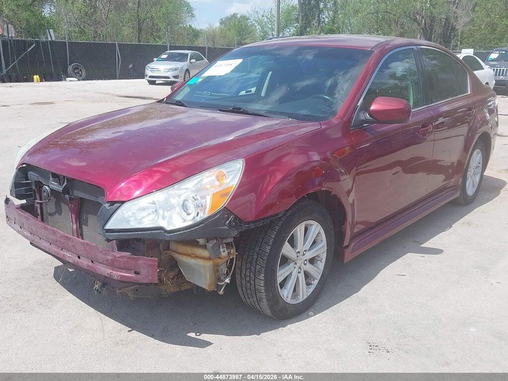 4S3BMCC64C3002206 2012 SUBARU LEGACY photo no. 2