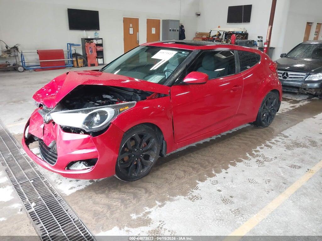 KMHTC6AD2CU045877 2012 HYUNDAI VELOSTER photo no. 2