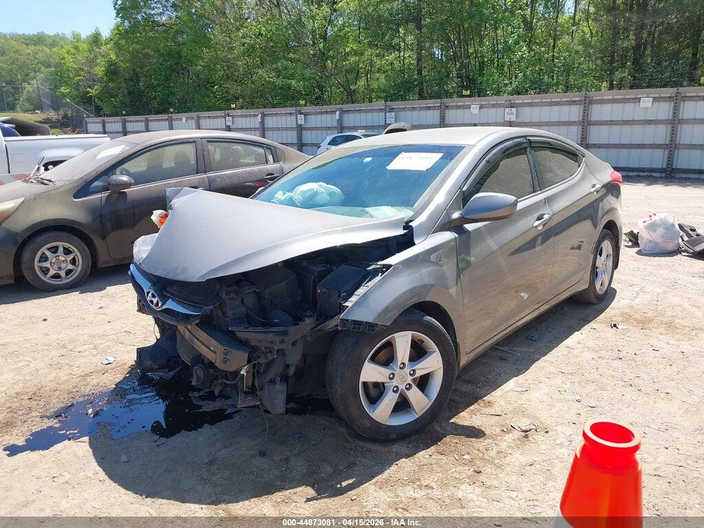 5NPDH4AE2DH185298 2013 HYUNDAI ELANTRA photo no. 2