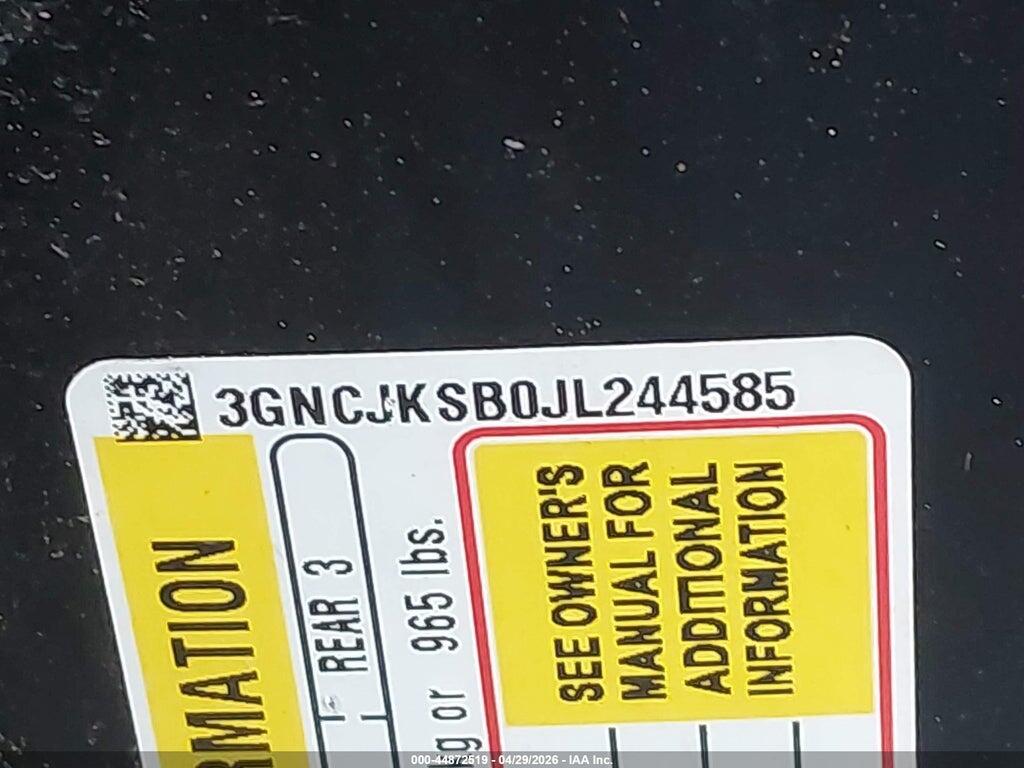 3GNCJKSB0JL244585 2018 CHEVROLET TRAX photo no. 9